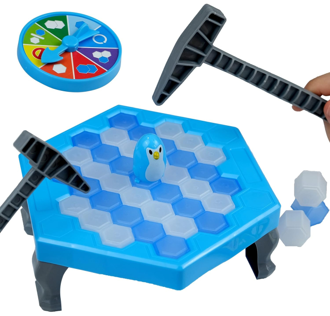 Save Penguin Break Ice Game for Kids Toys Circuit Fun Family Game