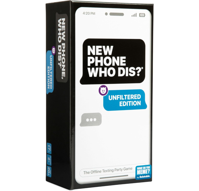 Relatable New Phone Who Dis Spicy Card Game Toys Circuit