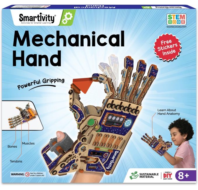 Smartivity Robotic Mechanical Hand STEM Toy for Kids Toys Circuit