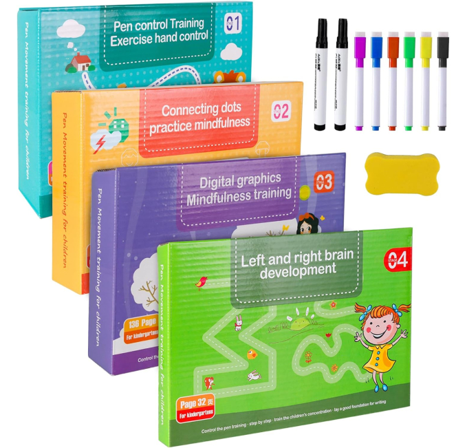 Generic Scribble Smart Workbook Reusable Handwriting Practice Toys Circuit