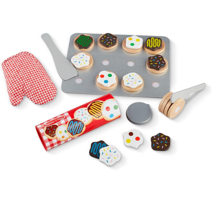 Melissa and Doug Slice and Bake Cookie Set Toys Circuit Play Food