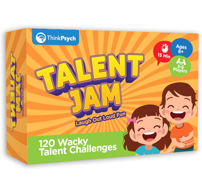 ThinkPsych Talent Jam Charades Game for Family Fun Toys Circuit