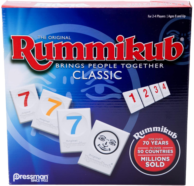Pressman Rummikub Original Rummy Tile Game Family Strategy Toys Circuit