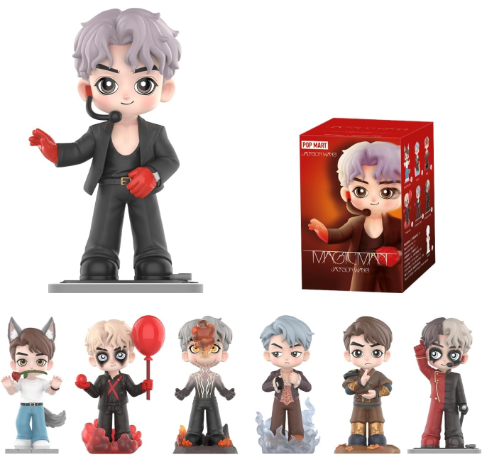 POP MART Jackson Wang Magic Man Figure Toys Circuit Blind Box
