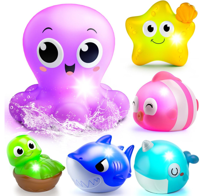 DISHIO 10PCS Colorful Diving Gems Pool Toys for Kids Toys Circuit