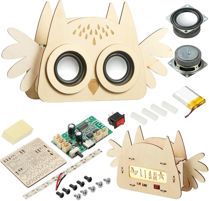 Oewdjao Bluetooth Speaker Kit Toys Circuit STEM for Kids