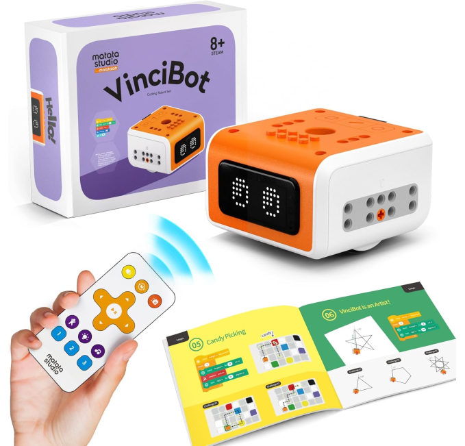 MatataStudio VinciBot STEM Robot Toys Circuit Coding Kit Kids