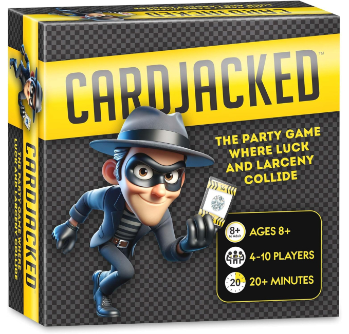 CARDJACKED Party Game for 4-10 Players Ages 8+ Toys Circuit