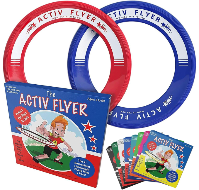 Rufus AI Activ Life Flying Rings Toys Circuit for Kids Outdoors