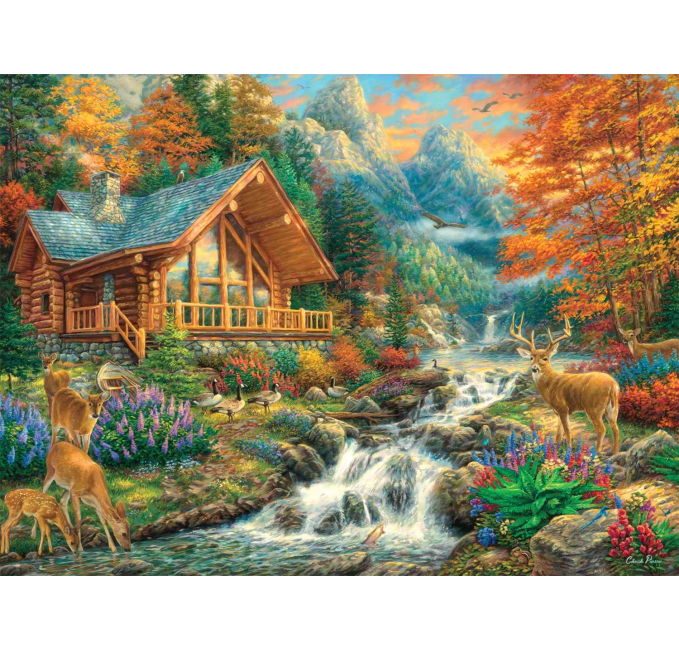 Buffalo Games Alpine Serenity Puzzle Toys Circuit 1000 Piece