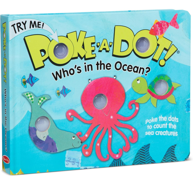 Melissa & Doug Poke-a-Dot Ocean Book Toys Circuit