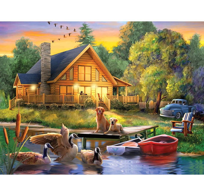 Rufus AI Guardians of The Lake 1000 Piece Puzzle Toys Circuit