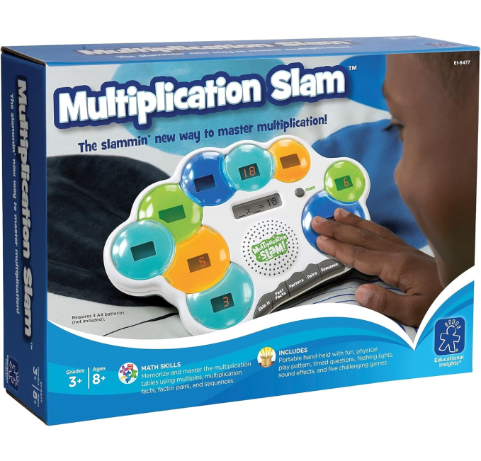 Educational Insights Multiplication Slam Math Game Toys Circuit