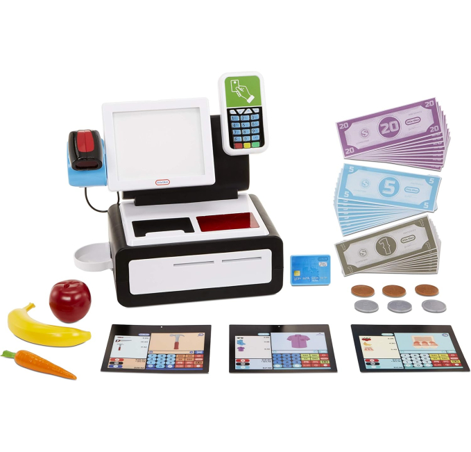 Little Tikes Self-Checkout Stand Pretend Play Cash Register Toys Circuit