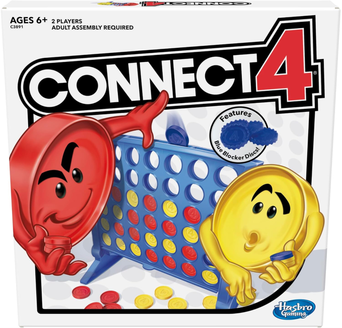 Hasbro Gaming Connect 4 Strategy Board Game for Kids Toys Circuit