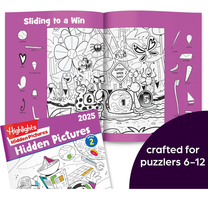 Highlights Hidden Pictures Books Set Toys Circuit Fun for Kids 2025 ...
