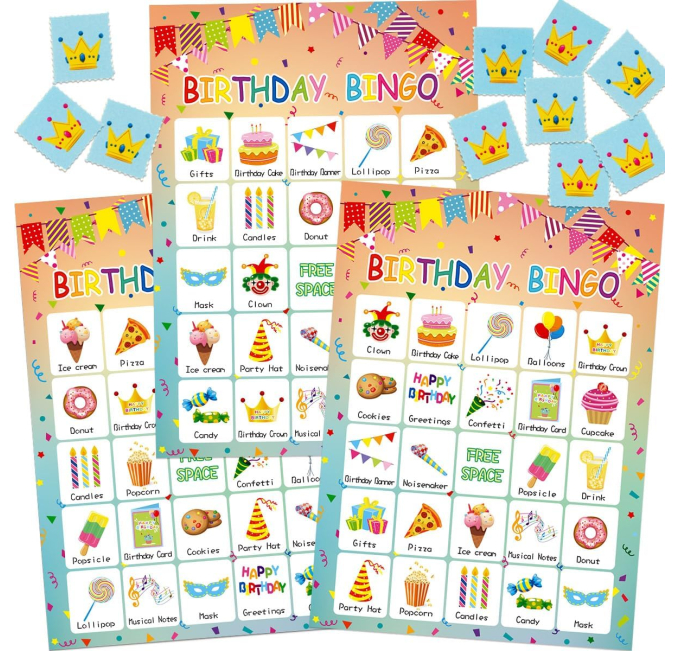 Rufus AI Birthday Bingo Game for Kids Party Fun Toys Circuit