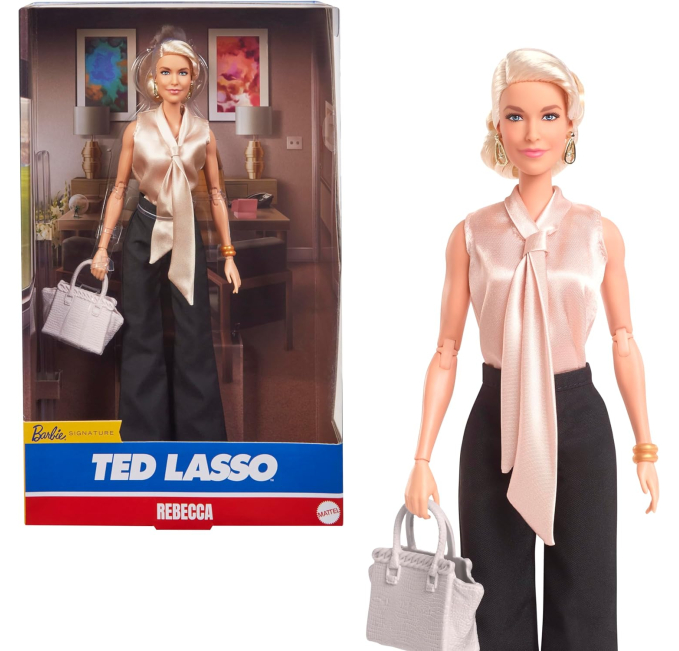 Barbie Signature Rebecca Ted Lasso Doll Toys Circuit Exclusive
