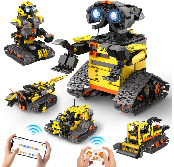 ADUSRIZ STEM Dinosaur Robot Kit Toys Circuit Remote Control Fun