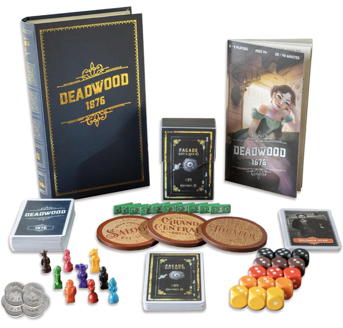 Rufus AI Deadwood 1876 Deluxe Game Toys Circuit Wild West Fun