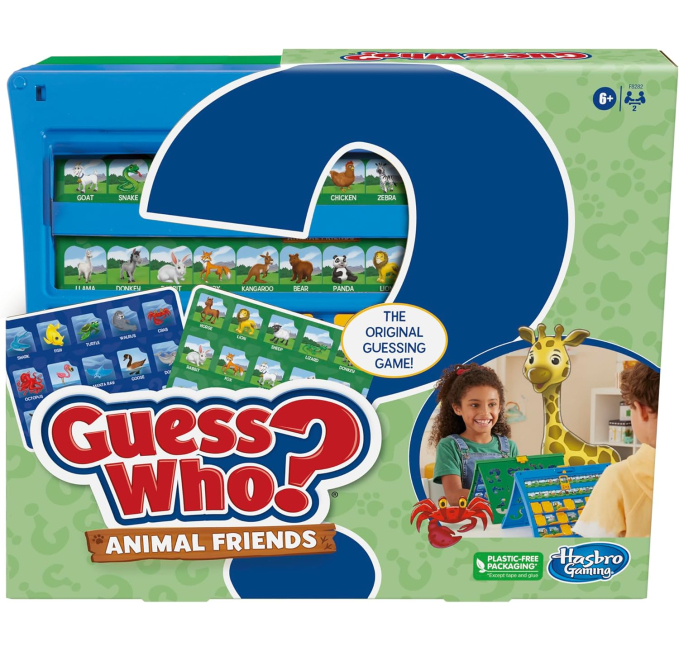 Hasbro Guess Who Animal Friends Game for Kids Toys Circuit