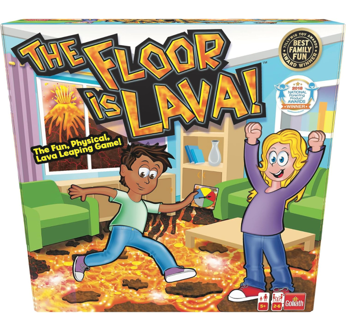 Endless Games The Floor is Lava Interactive Game Toys Circuit Fun
