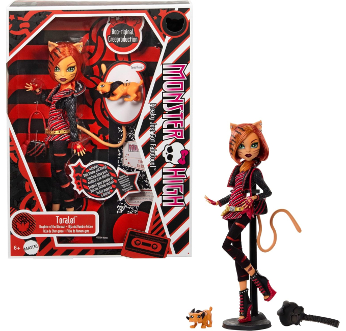 Monster High Toralei Doll Toys Circuit Collectible Reissue
