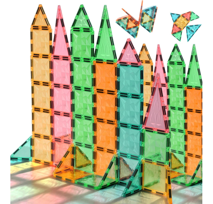 YRZtiles Magnetic Building Blocks Toys Circuit Kids STEM Set