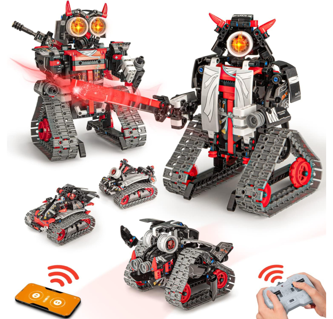 Opmind STEM RC Robot Kit Toys Circuit Samurai Ninja Builder
