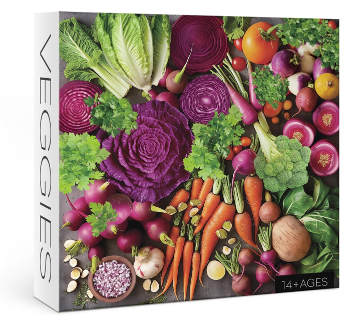 Rufus AI Vegetable Garden Puzzle 1000 Piece Toys Circuit Fun