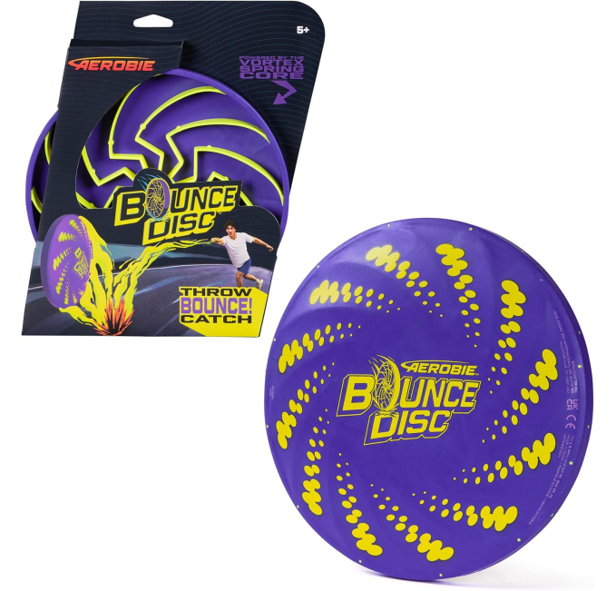 Aerobie Bounce Disc for Kids and Adults Outdoor Game Toys Toys Circuit