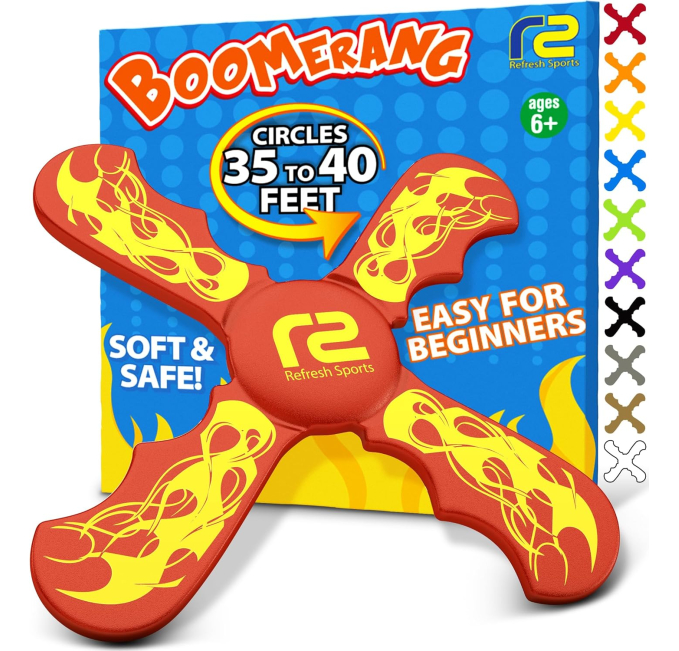 Boomerang for Kids Fun Easy Toy for Boys and Girls 8-13 Toys Circuit