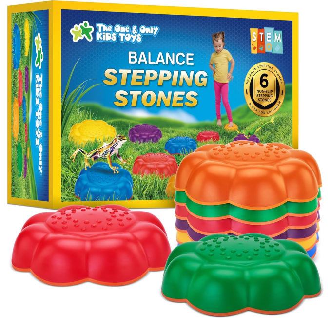 Frunsse Kids Balance Stepping Stones Set Toys Circuit