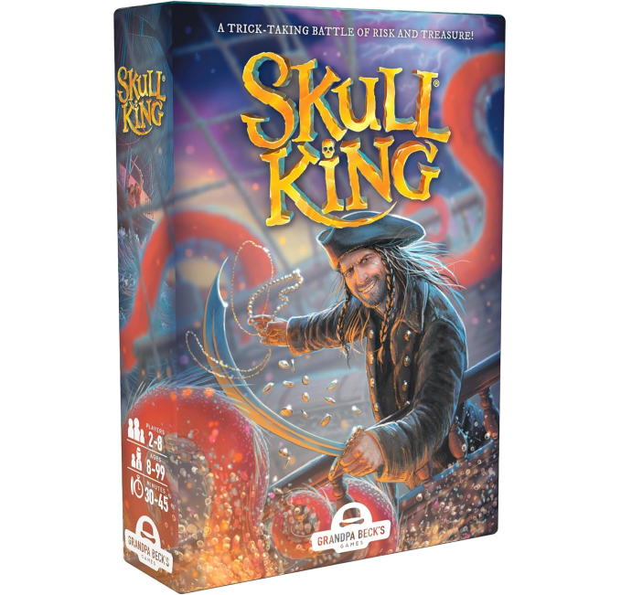 Rufus AI Skull King Pirate Card Game Toys Circuit Family Fun