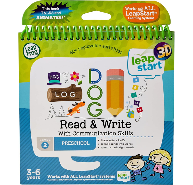 LeapFrog Read and Write 3D Activity Book Toys Circuit Kids Learning