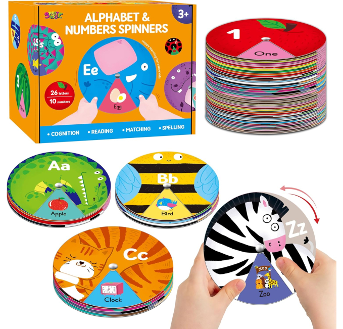 Melissa & Doug Alphabet Learning Toy Toys Circuit Preschool Fun