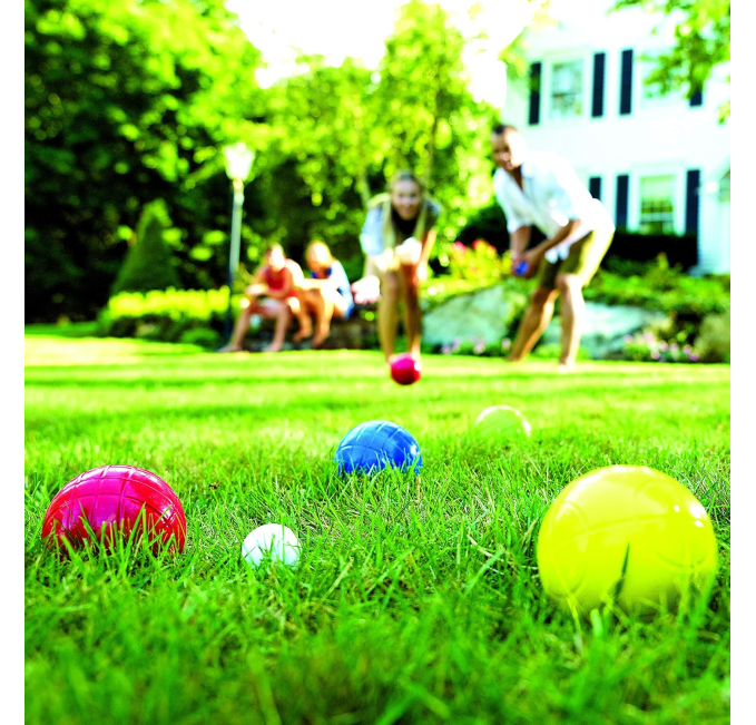 Franklin Sports Bocce Ball Set Toys Circuit Outdoor Lawn Game - Image 2