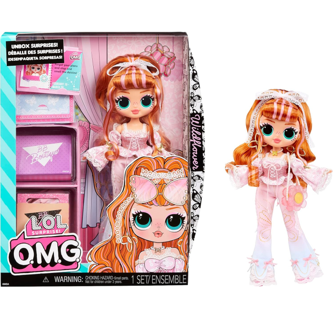 L.O.L. Surprise OMG Wildflower Fashion Doll with Surprises Toys Circuit