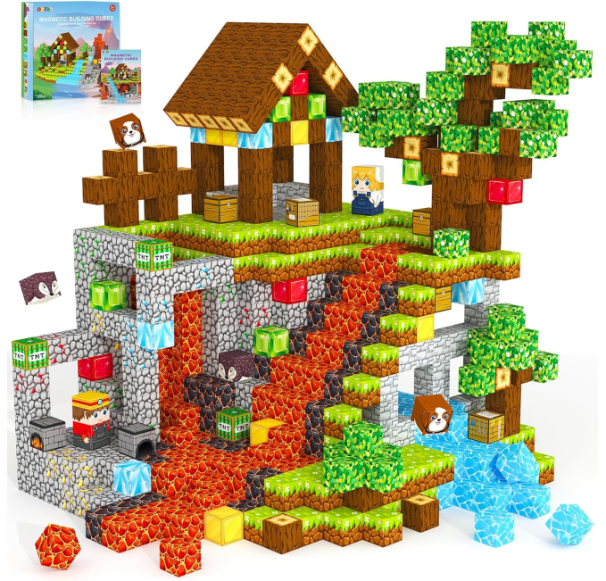 Rufus AI Magnetic Blocks Building Tiles Toys Circuit for Kids