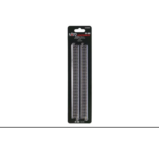 Kato KAT20000 N Scale 248mm Straight Track Set 4 Pieces Toys Circuit