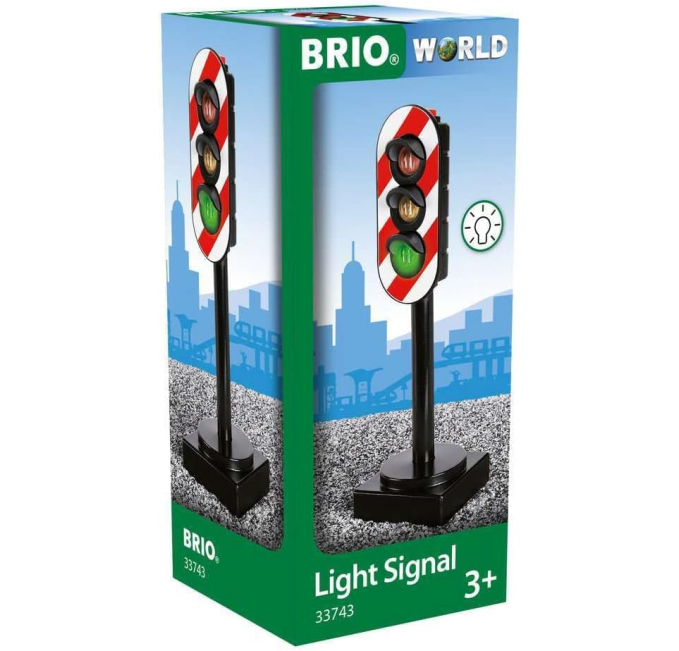 BRIO World 33743 Light Signal Wooden Toy Train Accessory Toys Circuit