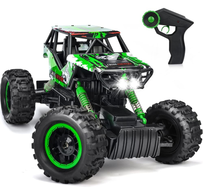 DOUBLE E 112 Scale Remote Control Monster Truck 4WD Off Road Toys Circuit
