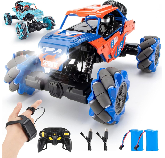 TADOZIC 114 Scale 4WD RC Car Hand Gesture Control Stunt Truck Toys Circuit