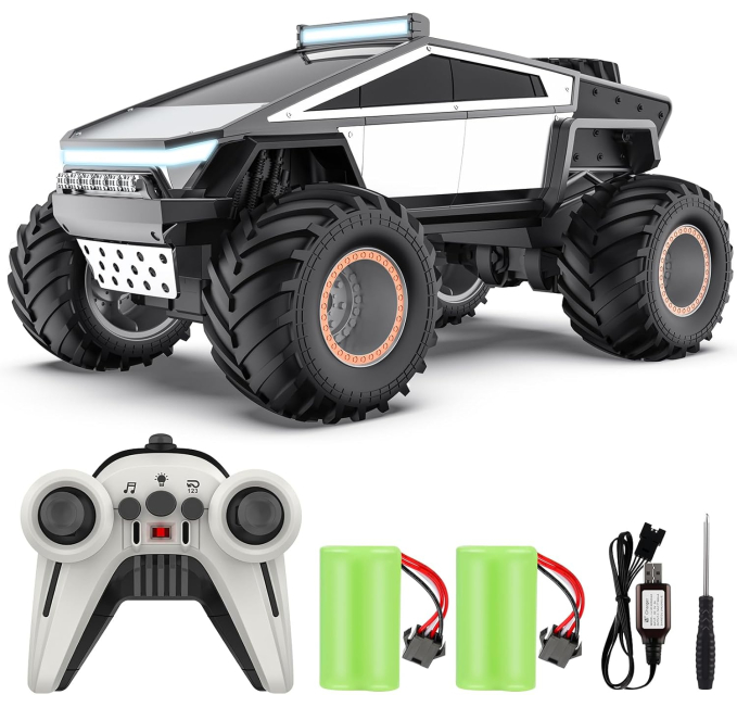 Gralima Cybertruck Toy RC Car 4WD Off-Road Truck for Boys Toys Circuit