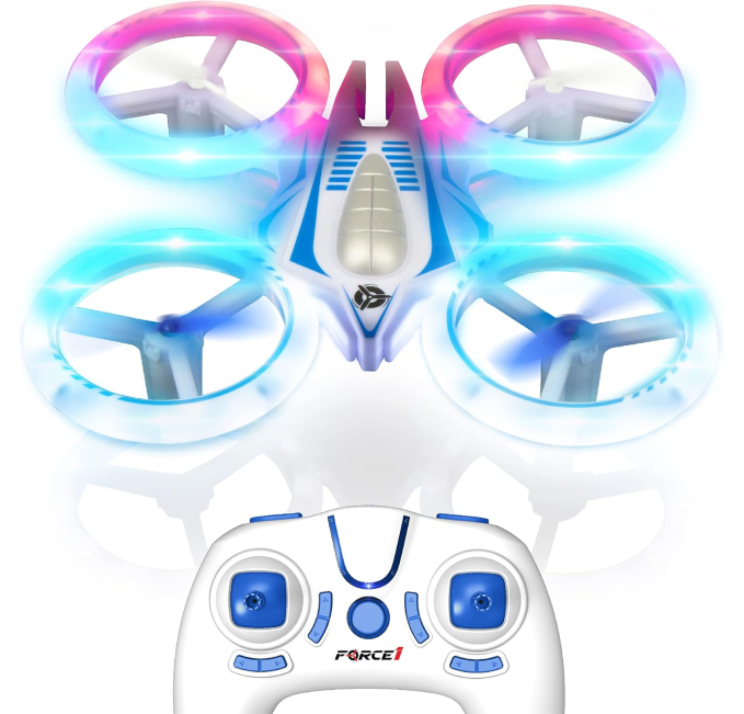 Force1 UFO 4000 Mini Drone Toys Circuit LED RC Quadcopter for Kids
