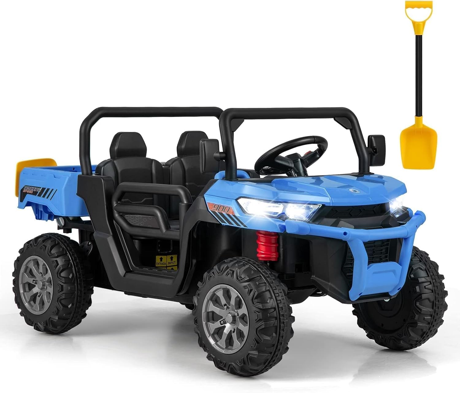 OLAKIDS 12V Off-Road UTV Ride On Car for Kids with Remote Toys Circuit