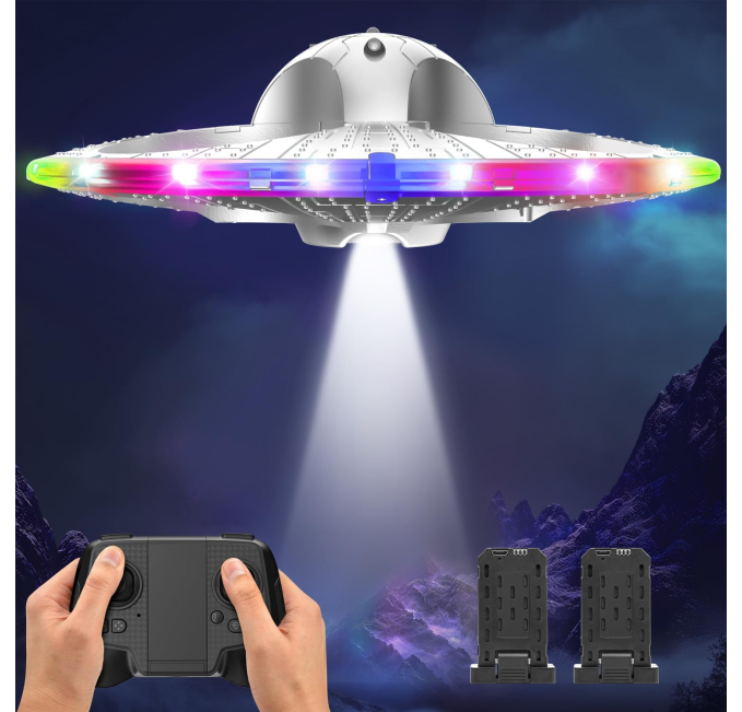 Foam Drone RC UFO for Kids Beginners Remote Control Airplane Toys Circuit