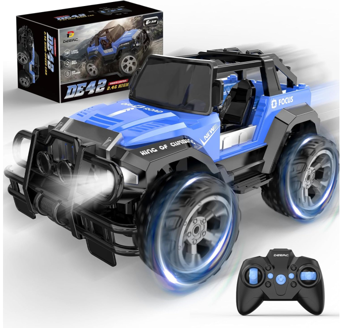 DEERC DE42 RC Racing Car Toys Circuit Off Road SUV Truck