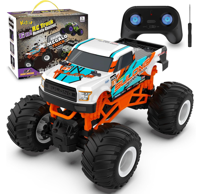 Kidcia 116 Scale RC Monster Truck Off Road 2.4GHz RC Cars for Kids 4-12 Toys Circuit