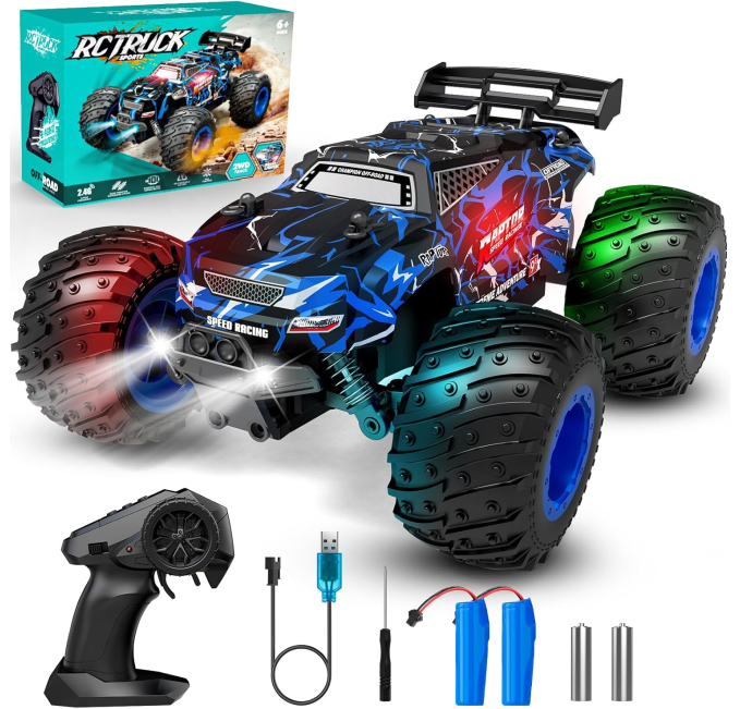 Rcjoyou Remote Control Car 118 Scale All Terrain RC Truck Toys Circuit